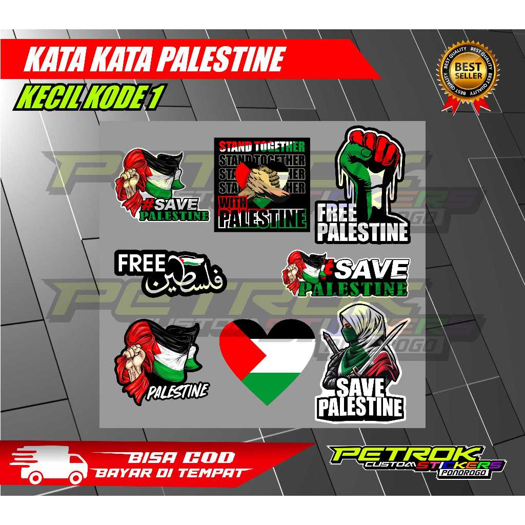 

STICKER PACK KATA KATA VIRAL SAVE PALESTINE / STICKER KATA KATA TERBARU / STICKER TUMBLER