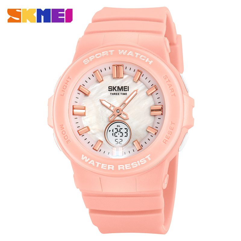 SKMEI 2125 Jam Tangan Wanita Pria Digital Analog Sport Watch Anti Air 5 Bar WATCHKITE WKOS