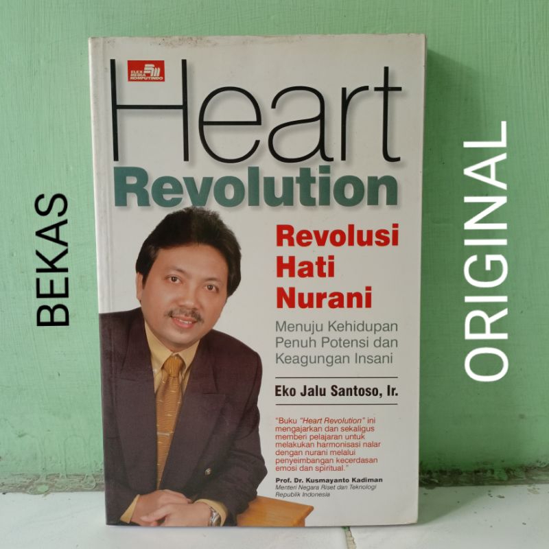 Buku Motivasi Heart Revolution Revolusi Hati Nurani Menuju Kehidupan Penuh Potensi dan Keagungan Ins