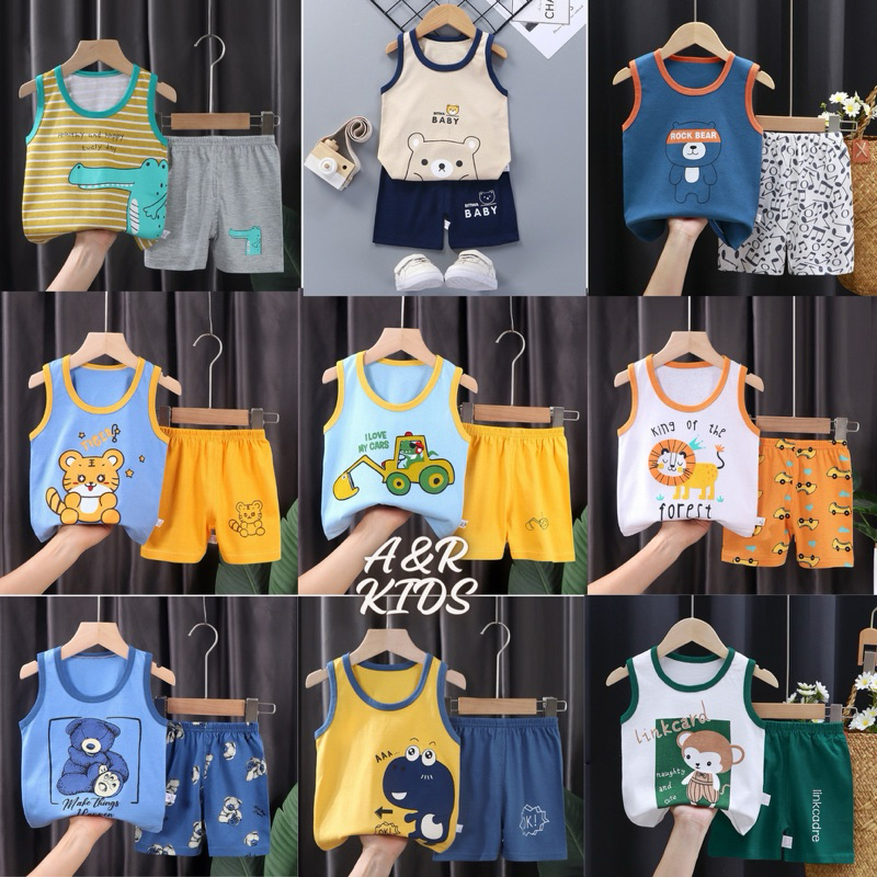 Setelan Anak Kuntung | Setelan Anak Laki-Laki Import | Grosir baju anak medan