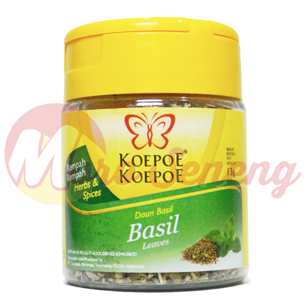 

Basil Koepoe Daun Selasih Kering Italian Herbs Flakes Kupu