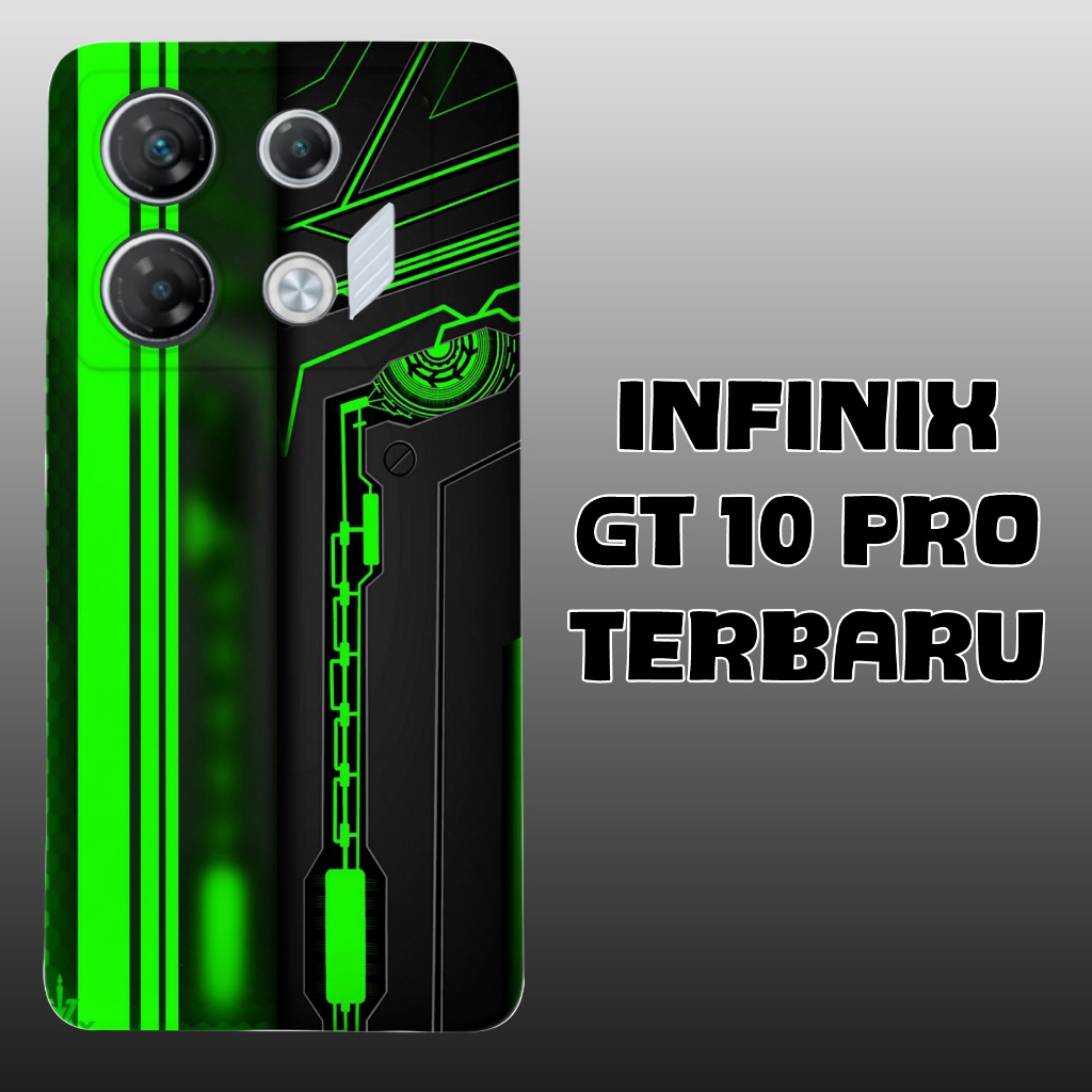 DRK-21 Custome Case INFINIX GT 10 PRO Terbaru Softcase Premium Silicone Lentur Pelindung Handphone