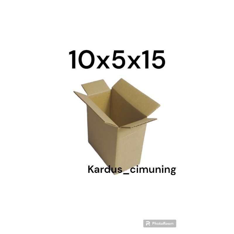 

kardus box packing 10x5x15