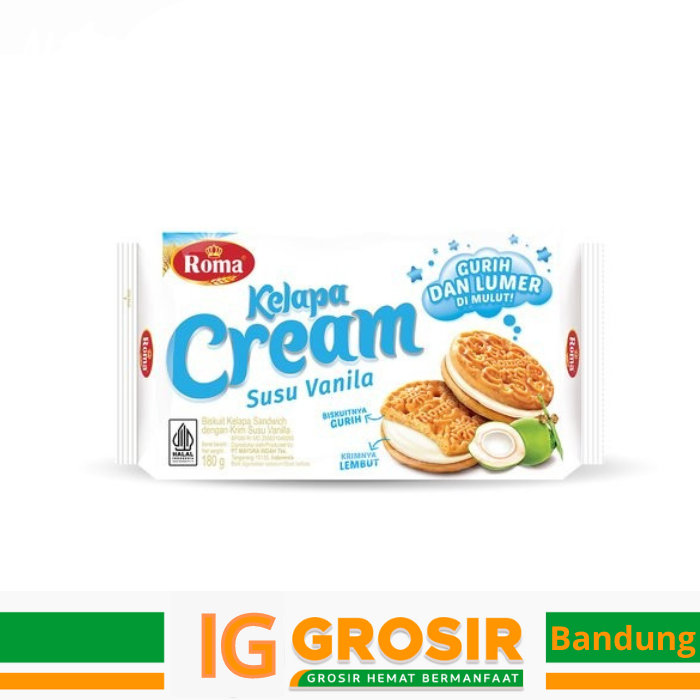 

Roma Kelapa Cream Vanilla