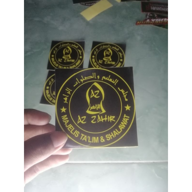 

stiker majelis Az zahir