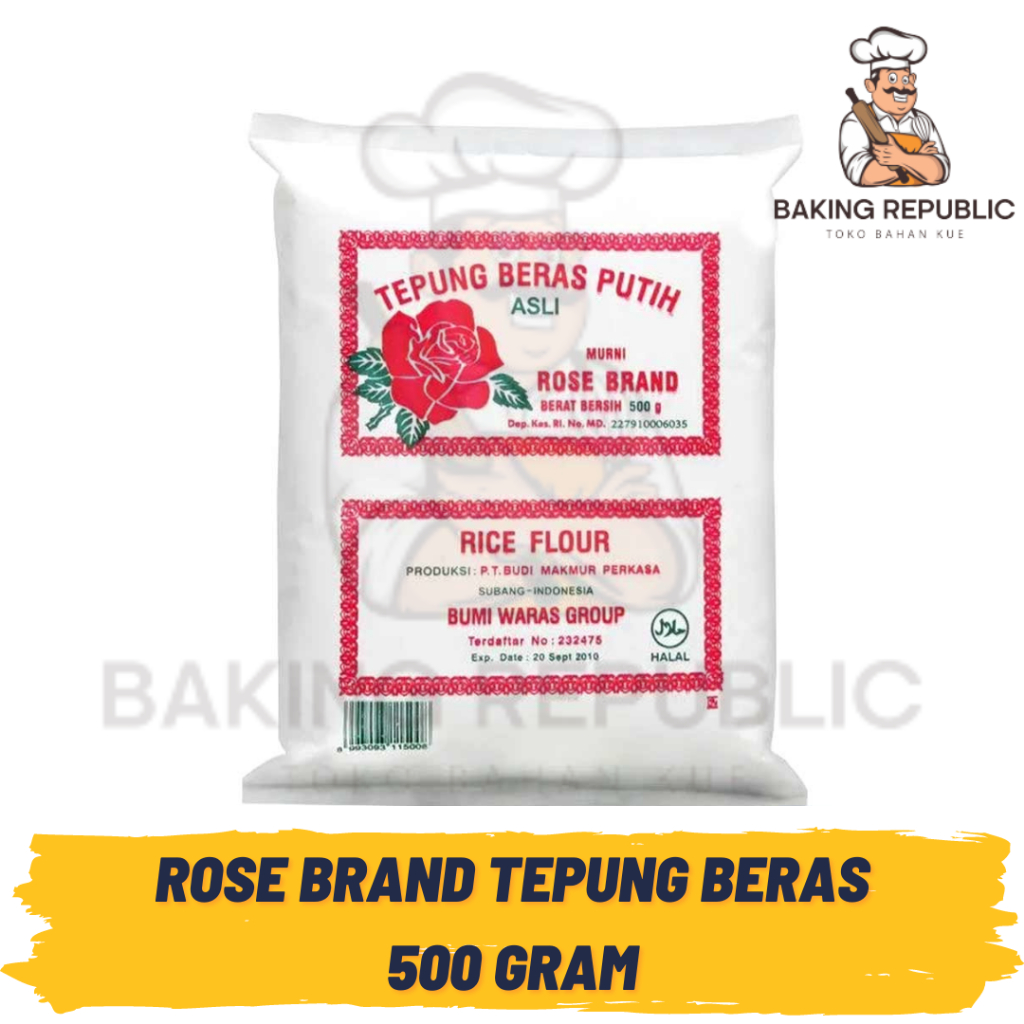 

ROSE BRAND | 500 GRAM | ROSE BRAND TEPUNG BERAS