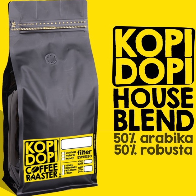 

➢Terupdate❃☋ HOUSE BLEND Espresso Es Kopi Susu 50 50 Arabika Robusta Lampung 1kg C72 ↕