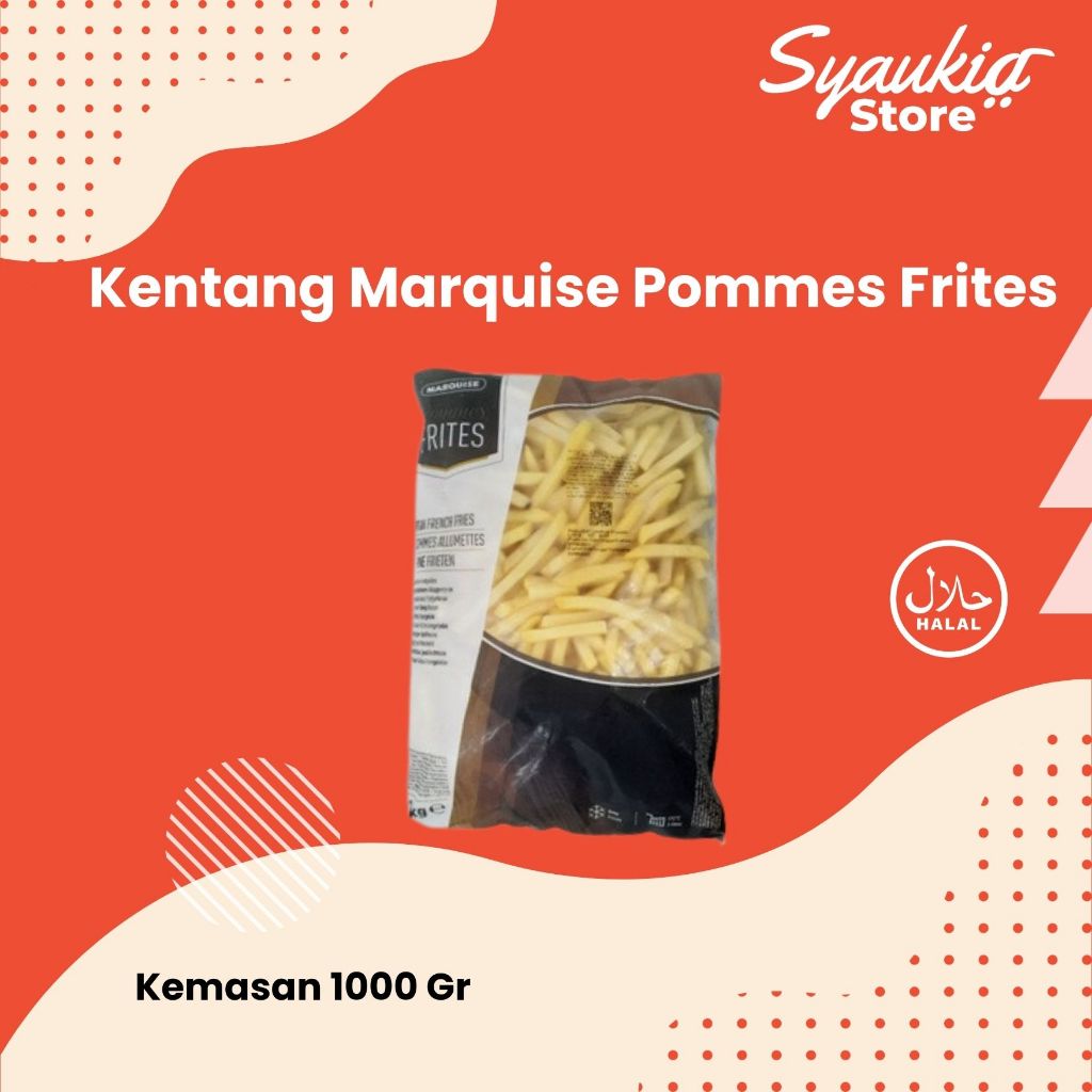 Kentang Marquise Pommes Frites 1 Kg - Kentang Frozen Shoestring