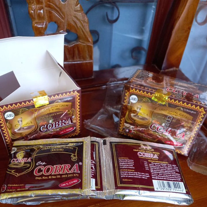 

[KODE N0GDV] Cobra gatal serbuk original 100%