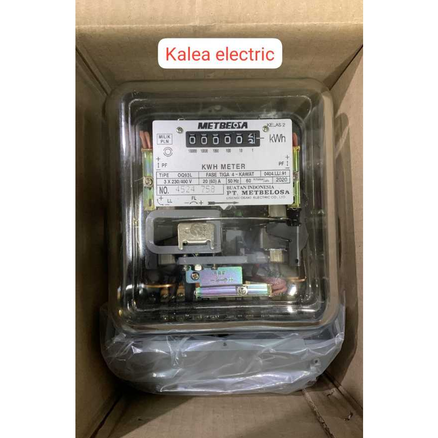 KWH METER 3 PHASE METBELOSA 20(60)