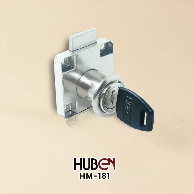 Kunci Laci Lemari Panjang 2cm HUBEN TIPE HM 181-22 M2 Drawer Lock RMP