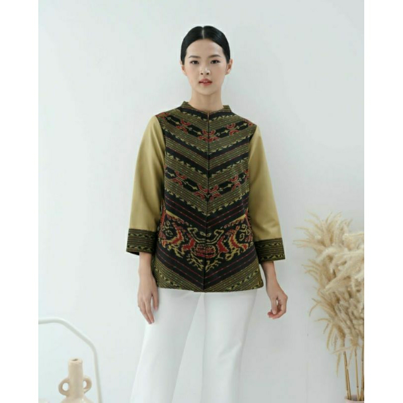 TERBARU ATASAN TENUN WANITA MOTIF NTT