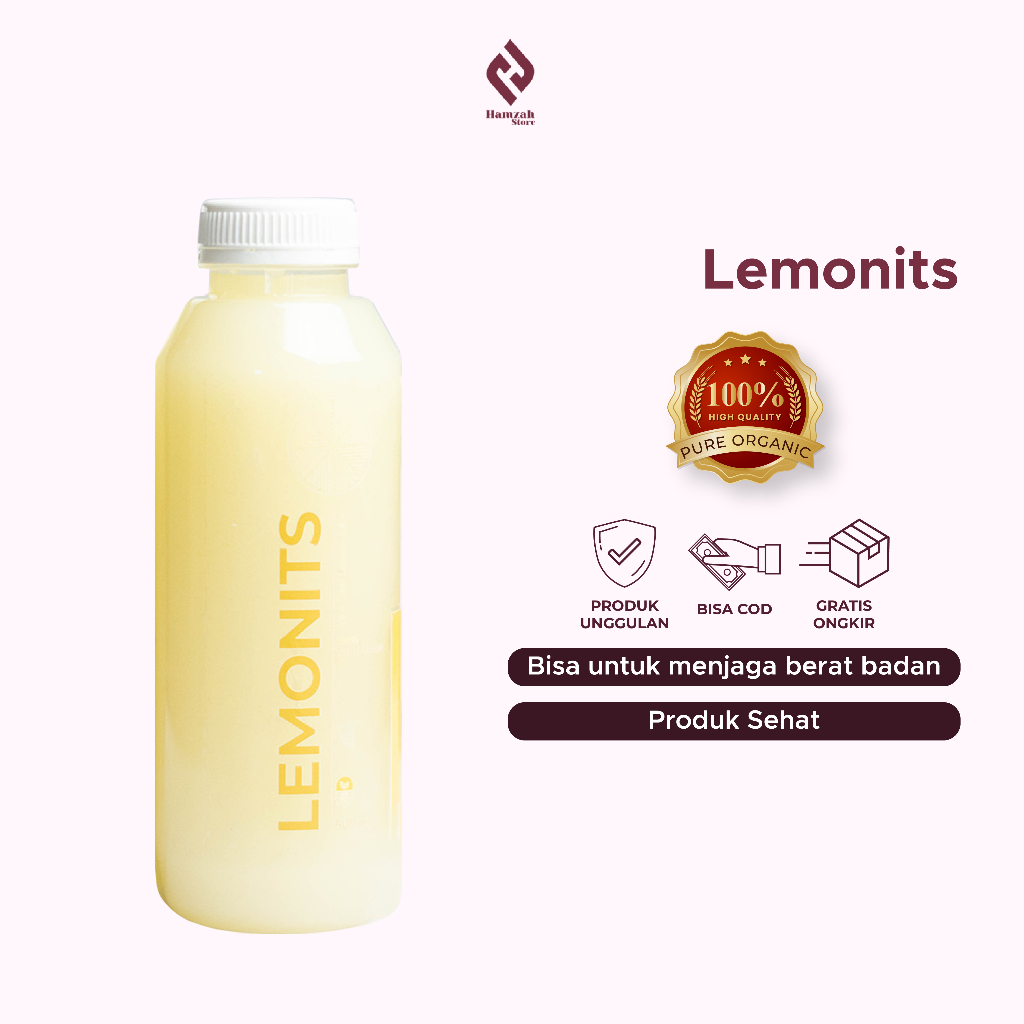 

Lemonits Sari Lemon Asli 500 ml Original Diet/Detox Original