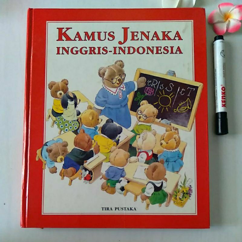 kamus jenaka tony wolf inggris indonesia preloved