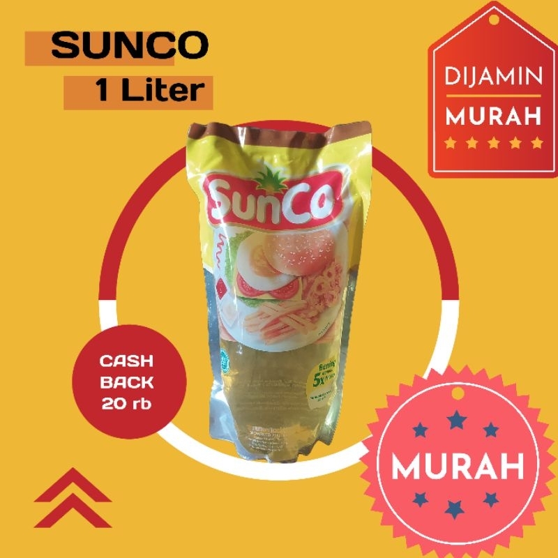 

Minyak Goreng Sunco 1 liter reffil