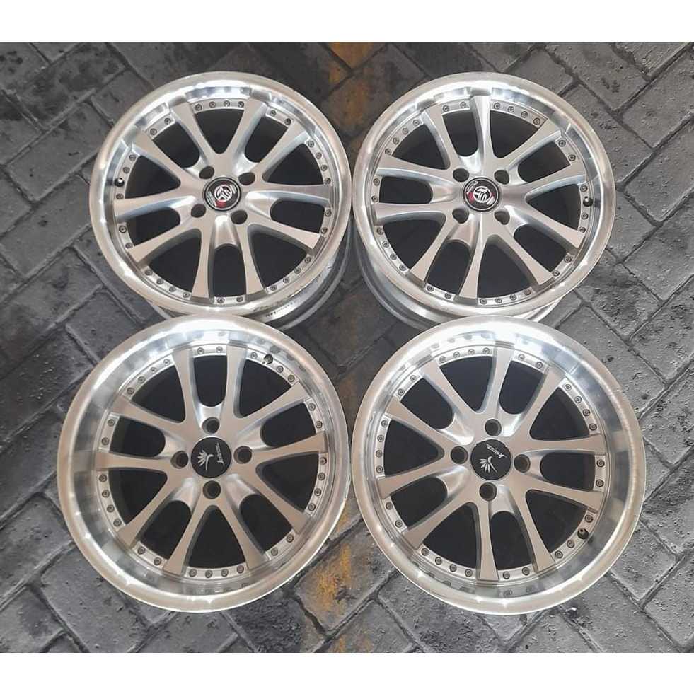 Velg Mobil Bekas Seken Ring 16 KRANZE R16X7,5-8,5 Baut 4x100 ET30/40