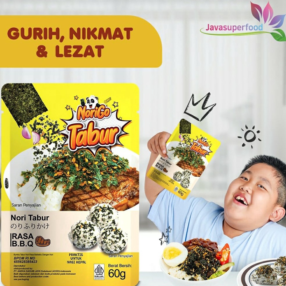 

[KODE LAQDP] Nori Tabur Rumput Laut Panggang - Rasa BBQ 60g