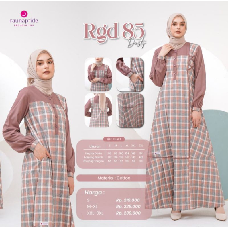 GAMIS REMAJA/DEWASA RAUNA RGD 85