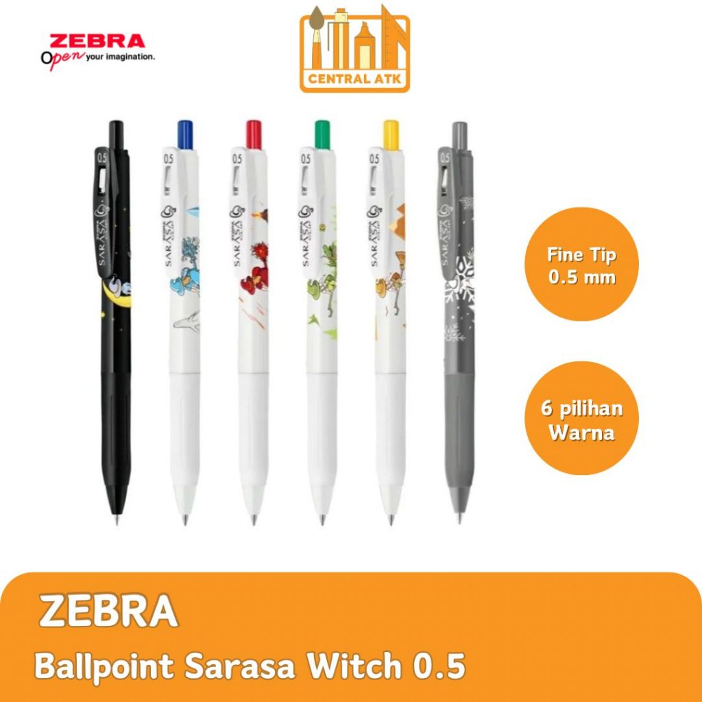 

BOLPEN / BALLPOINT | PULPEN SARASA WITCH 0.5 (1 PCS)