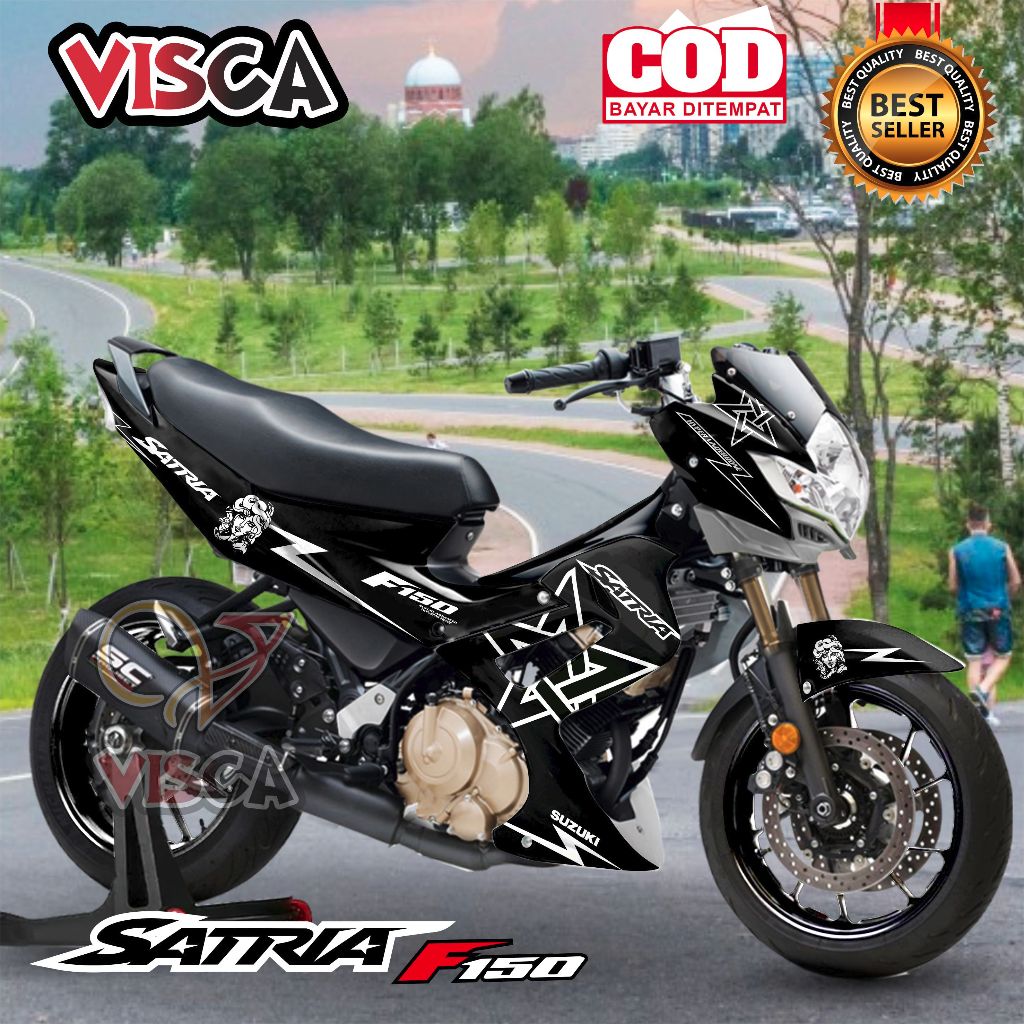 Decal Satria Fu Barong 2012 Full Body Stiker Satria Fu Barong 2012 Full Body Striping Satria Fu Baro