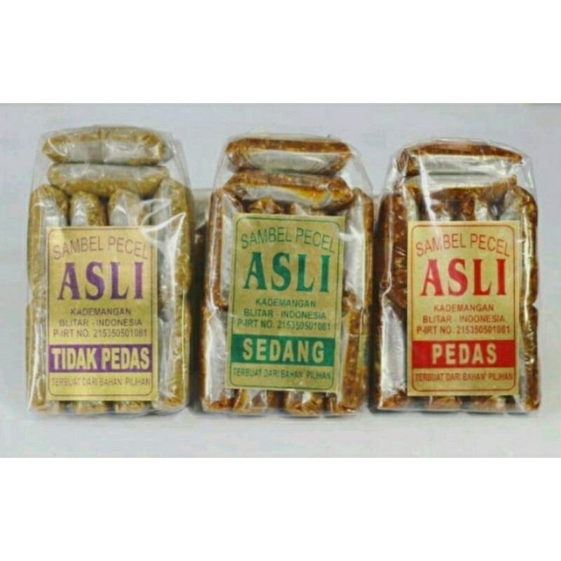 

ASLI Sambel Pecel Blitar 500.g