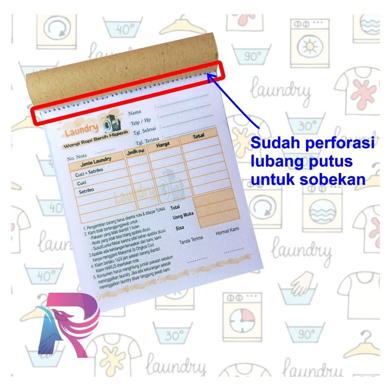 

PROMO Nota Laundry 2 ply