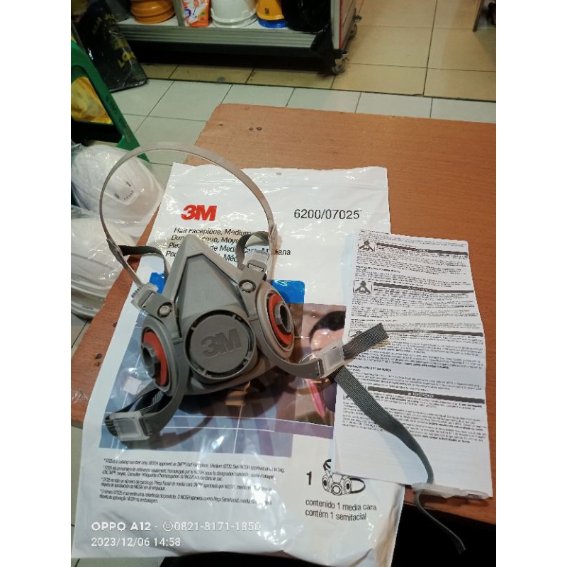 Masker Respirator 3M 6200