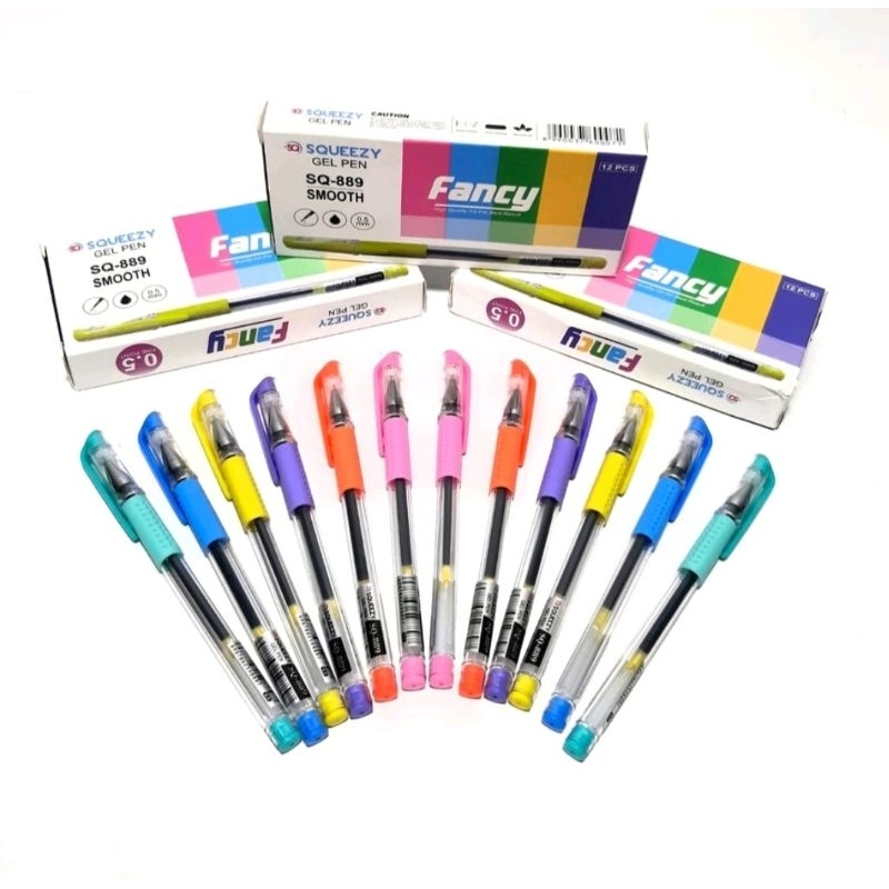 

Pulpen Gel Fancy Smooth 0,5 mm / Pulpen Gel 1 lusin
