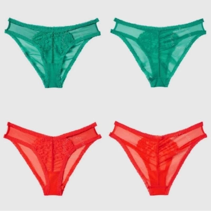 La Senza High Leg Bikini Sexy Panty Celana Dalam Wanita L 60213658