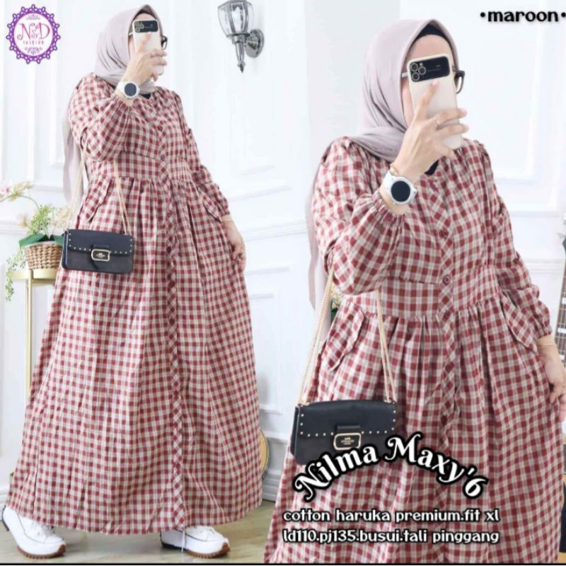 GAMIS WANITA NILMA MAXY #6