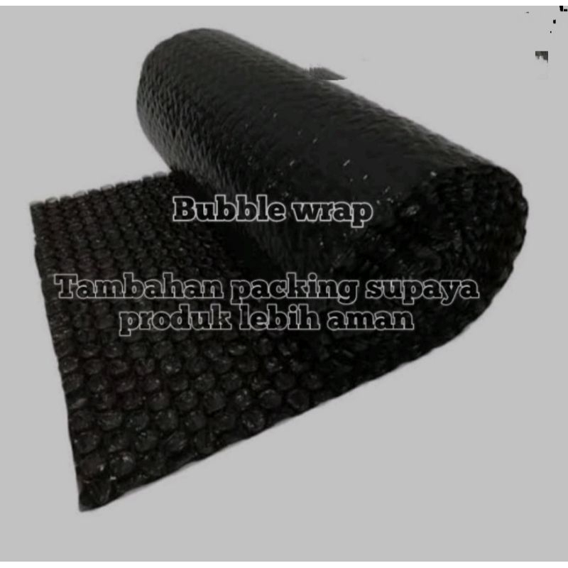 

BUBBLE WRAP TAMBAHAN PACKING UNTUK SUPAYA LEBIH AMAN