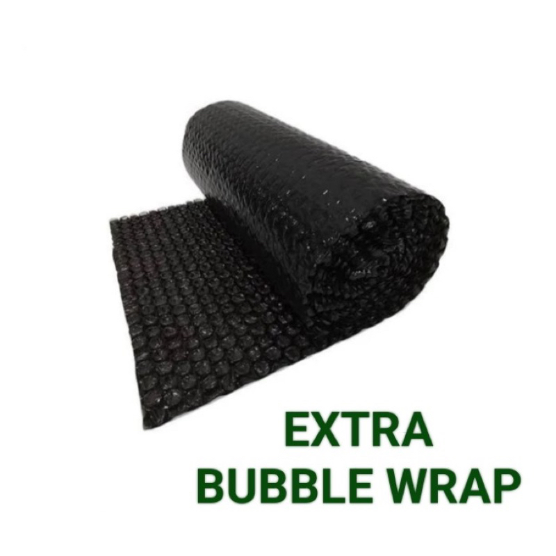 

Tambahan buble wrap supaya aman