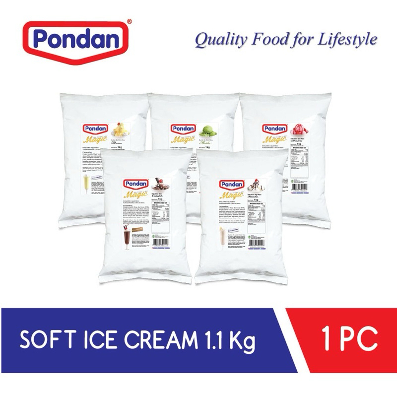 

Pondan soft Ice Cream 1.1KG
