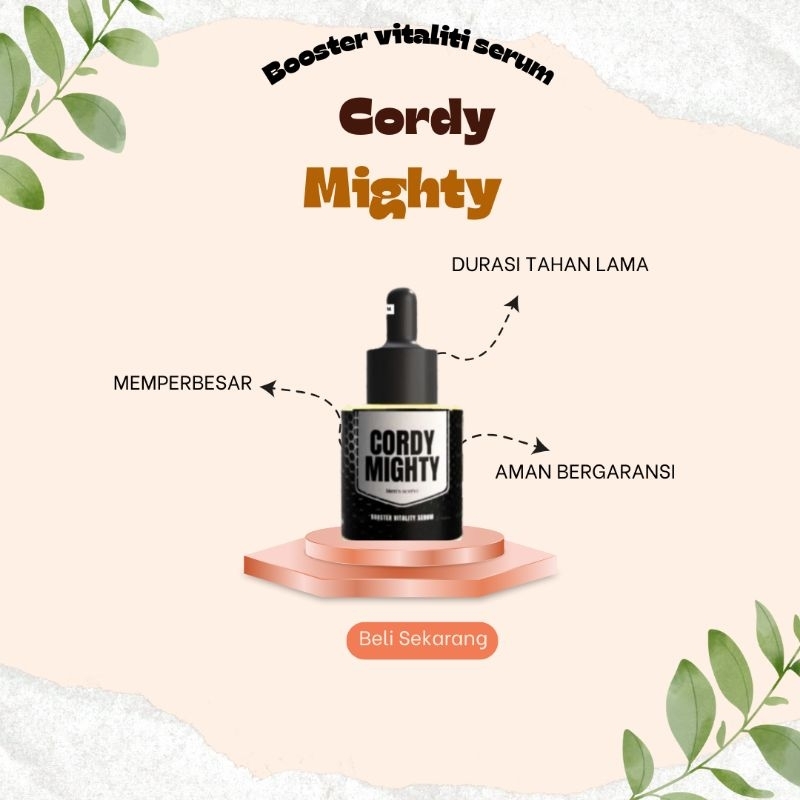 Temukan PROMO CORDY MIGHTY PEMBESAR Mr.p OBAT KUAT PRIA PEMBESAR MR.P
