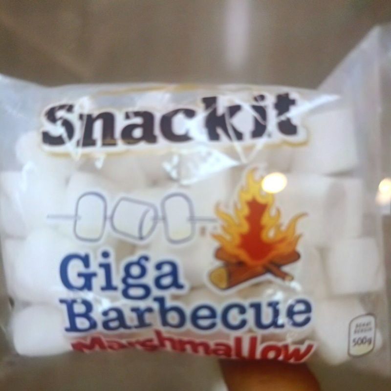 

SNACKIT GIGA BARBECUE MARSHMALLOW 500g Murah