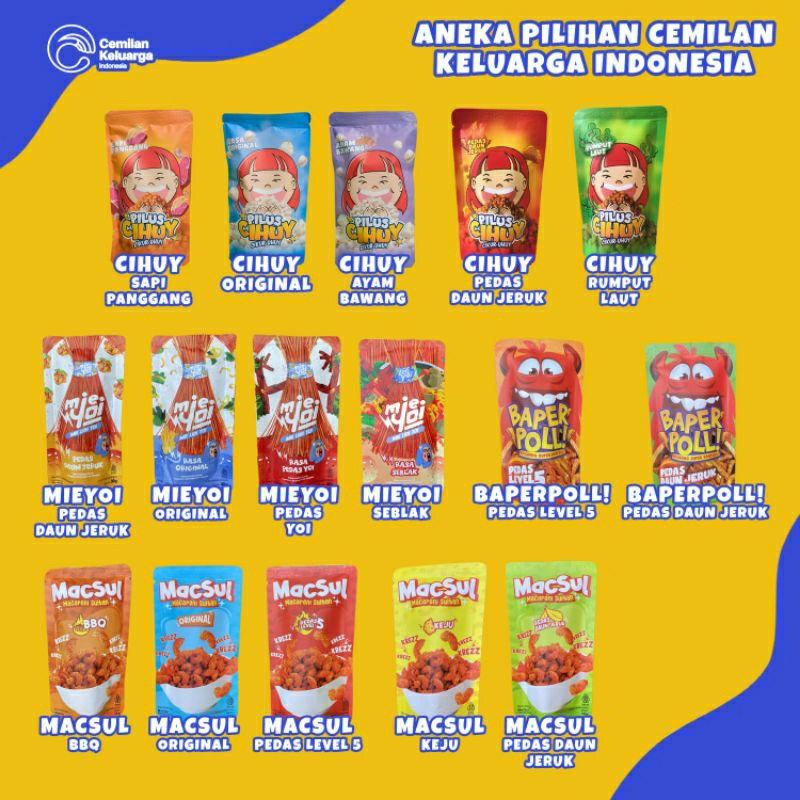 

Camilan kekinian/PILUS CIHUY