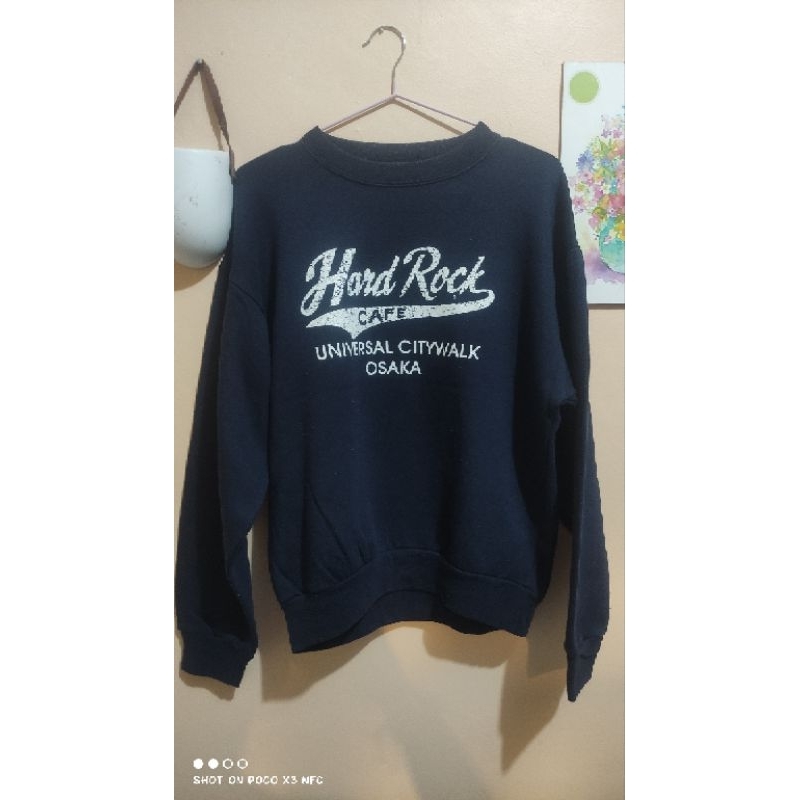 Crewneck Hard Rock Cafe Second Original / Crewneck Hard Rock Cafe Second Original / Crewneck Hard Ro