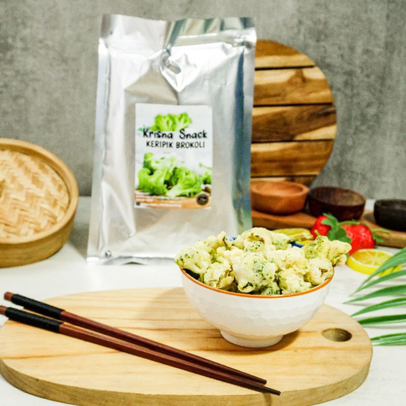 

Keripik Sayur Brokoli Hijau Foil