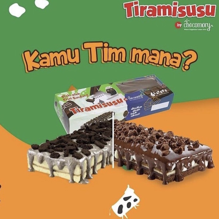 

Ready TIRAMISUSU BANDUNG CHOCOMORY REGULAR- TULIS VARIAN RASA‼️‼️‼️