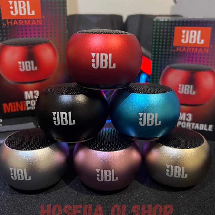 Best Seller SPEAKER BLUETOOTH MINI JBL M3 SUARA SUPER KUAT BAHAN LOGAM BASS MANTAP