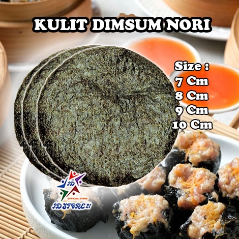 

Diskon Promo Kulit dimsum NORI RUMPUT LAUT Siomay Gyoza Pangsit tipis halal lembut anti lengket enak