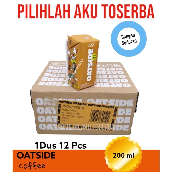 

Terkini OATSIDE COFFEE SEDOTAN Susu Oat Milk 200ml - ( 1 DUS ISI 12 pcs )