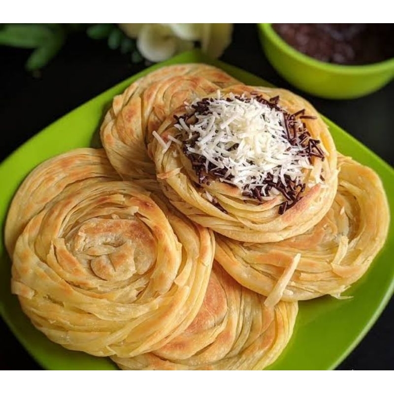 

ROTI MARYAM / ROTI CANE / ROTI CANAI FROZEN ORIGINAL ISI 5 PCS