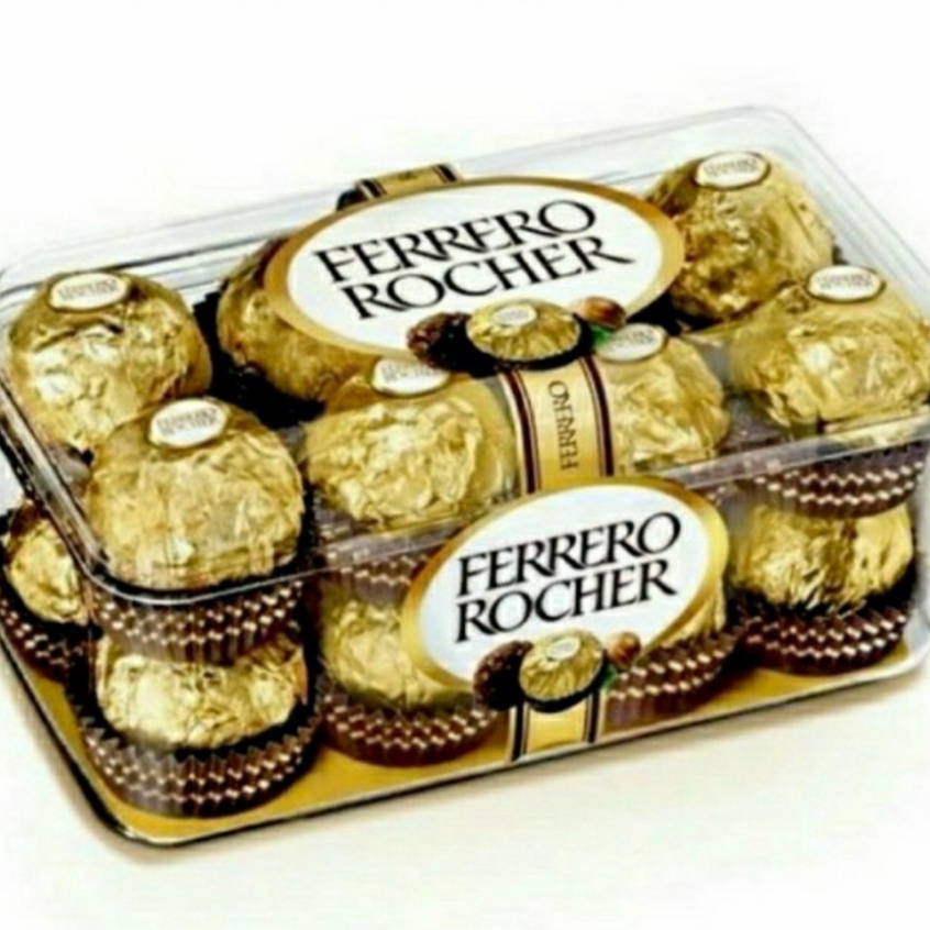 

Diskon Promo COKLAT FERRERO ROCHER ISI 16 FERERO CHOCOLATE T16 200GR