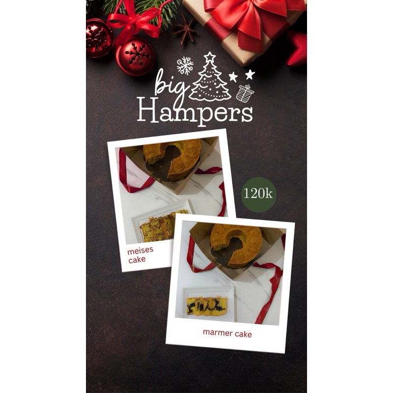 

hampers natal whole cake