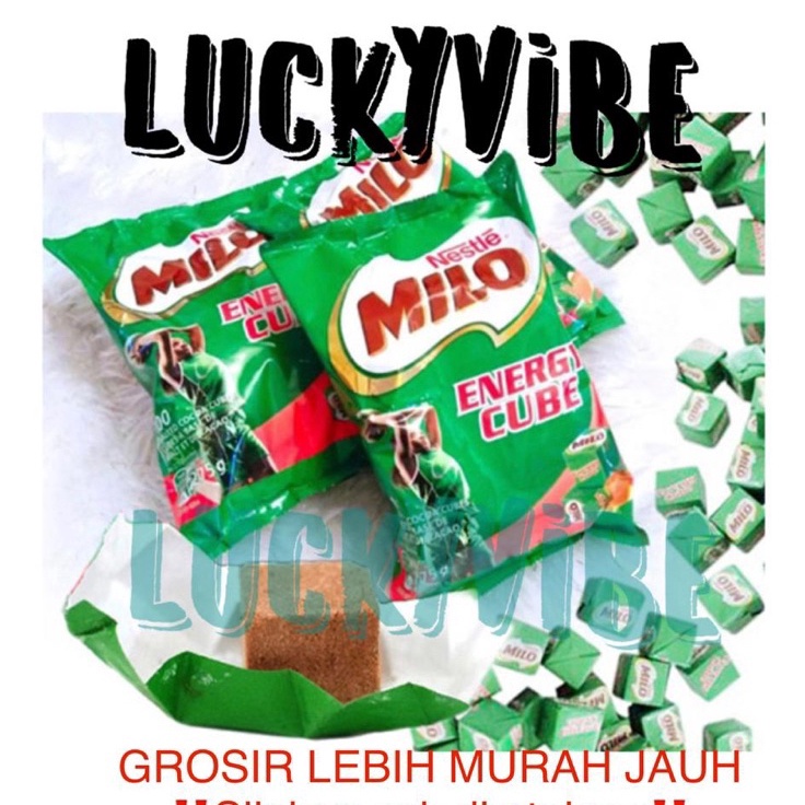 

Terlaris Milo Cube 100 Nigeria Nestle halal / Milo Cubes isi 100 LUCKYVIBE