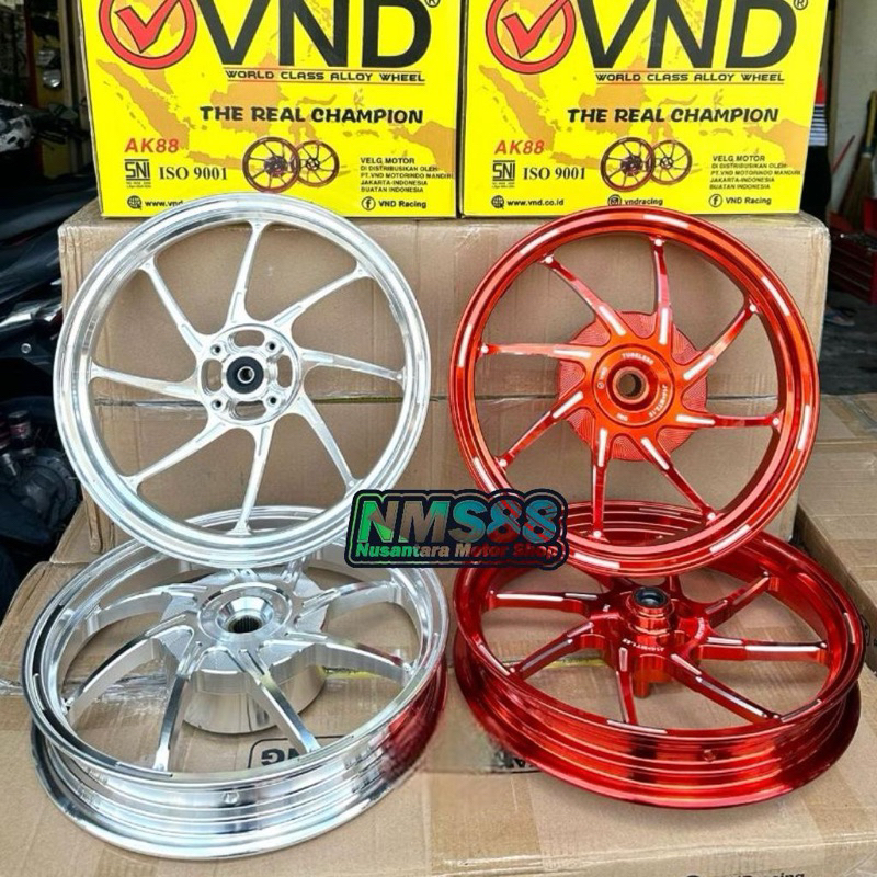 Velg Pelak vnd Ak 88 vario VELG RACING VND AK 88 PALANG 8 BEAT VARIO 110 SCOOPY VARIO 125 VARIO 150 