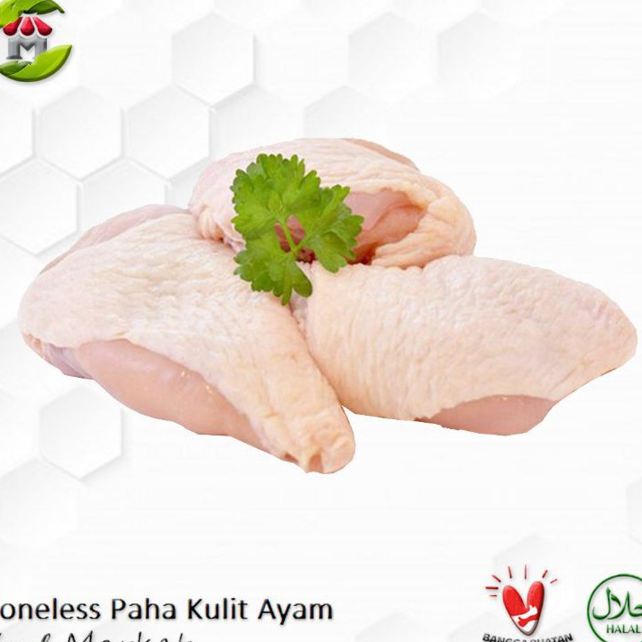 

Bayar Di Tempat Boneless Paha Kulit Fillet Ayam Fillet 1Kg Grade A Kualitas Premium