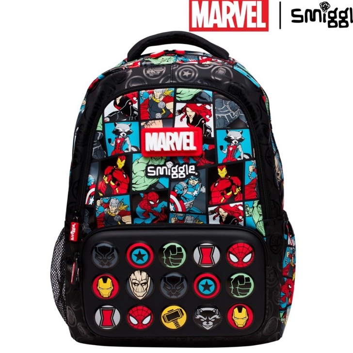 Terjamin SMIGGLE Marvel Classic Backpack.