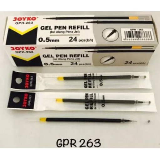 

Terkini [24 PCS ] ISI PEN GEL JOYKO GPR 263 / REFILL PULPEN JOYKO ➼➳✿✯